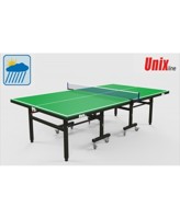 Всепогодный теннисный стол UNIXLINE (зеленый)